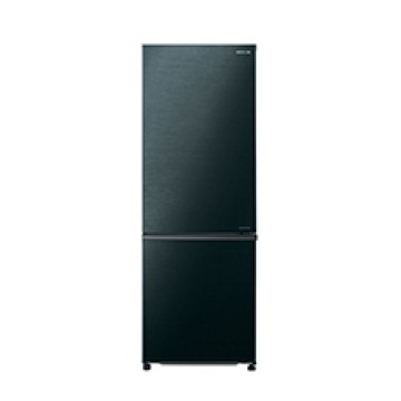 HITACHI R-B330P8H-BBK (Black) 257L 2-Door Bottom Freezer Refigerator