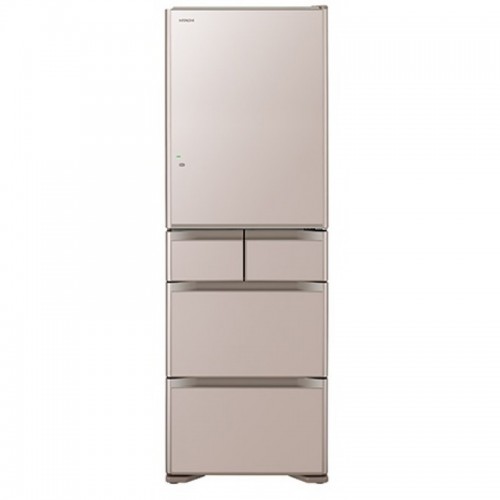 HITACHI R-G500GHL (Crystal Champagne Color) 383L Left-hinge Multi-door Refrigerator
