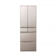 HITACHI R-HW540YH-XN 540L 6-Door Inverter Refrigerator (Crystal Light Gold)