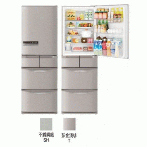 HITACHI R-S42GH-T (Light Brown Color) 315L Multi-Door Refrigerator