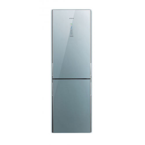HITACHI RBX380PH9 GSB 312L 2-door Bottom-Freezer Refrigerator(Glass Silver Color) 