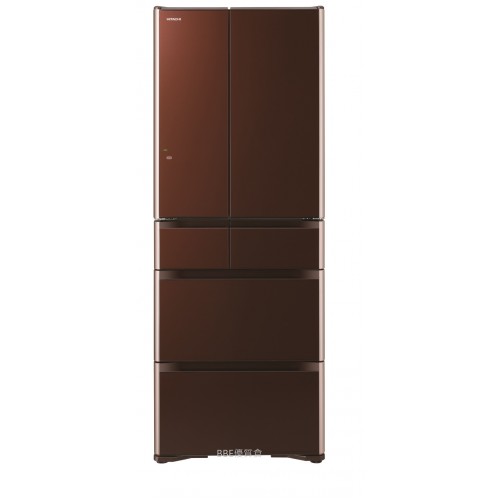 HITACHI R-G520GH (Crystal Brown Color) 385L Multi-door Refrigerator