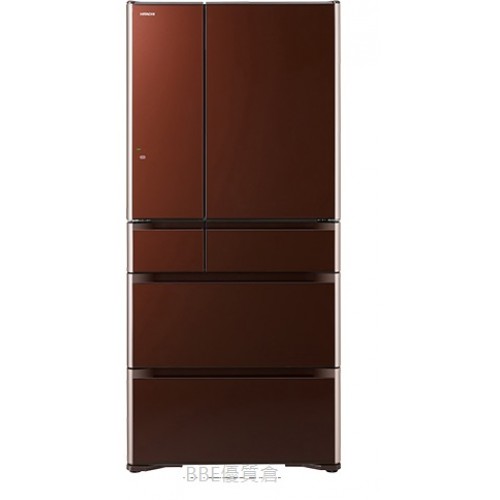 HITACHI R-G670GH (Crystal Brown Color) 519L Multi-door Refrigerator 