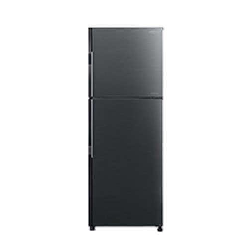 Hitachi R-H200P7H-BBK(Black) 202L Double Door Refrigerator 