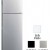 Hitachi R-H230P7H-BBK(Black) 229L Double Door Refrigerator 