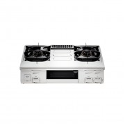 Rinnai RJH3HRL 3-Burner Tabletop LPG Cooker with Built-in Rice Cooker