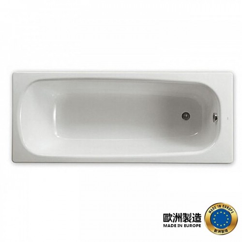 Spain ROCA Continental 211516 Cast-Iron Bathtub 1200x700x400mm White Made in Europe