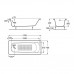 ROCA 西班牙 Continental 212911 鑄鐵浴缸 1700x700mm 白色 歐洲製造 ROCA 西班牙 Continental 212911 鑄鐵浴缸 1700x700mm 白色 歐洲製造