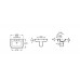 Roca RO-3.27475-WT Countertop Basin 550 x 470mm
