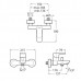Roca RO-CALA-BLACK Shower Mixer Roca RO-CALA-BLACK Shower Mixer