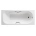 Spain ROCA Malibu 231570 Cast-Iron Bathtub With Grips 1500mmx750mmx420mm White