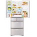 HITACHI R-SF48GH (Stainless Champagne Color) 360L Multi-Door Refrigerator