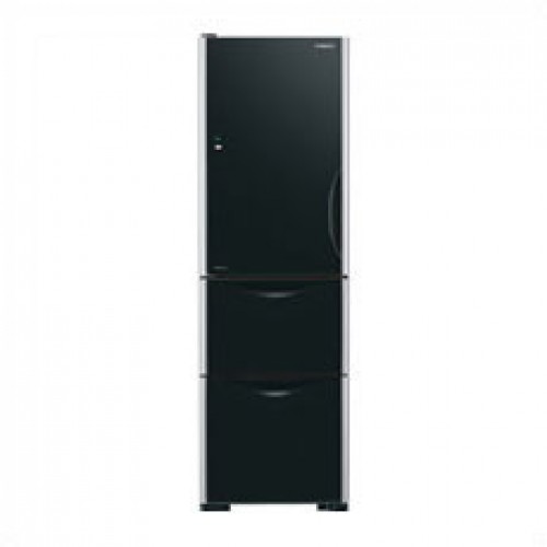 HITACHI R-SG38KPHL-GBK 329L Left Hinge 3-doors refrigerator(Glass Black)