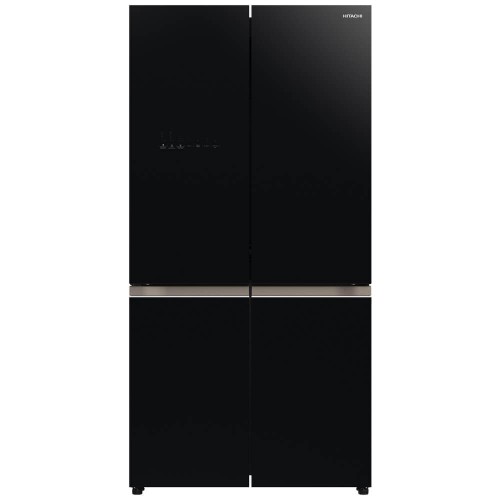 HITACHI R-WB700VH2(Glass Black) 576L French Bottom Freezer Refrigerator