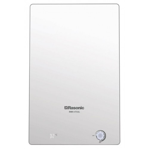 Rasonic RWH-CT21LW White 21L Rapid Heating Electric Water Heater-Central Type