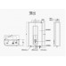 RASONIC RWH-N12FL-T-WH Top Flue LPG Gas Water Heater(WHITE)