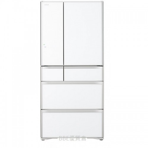 HITACHI R-WXC670RH-XW 519L Refrigerator (Crystal White)