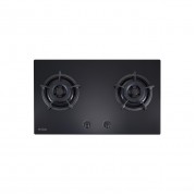 Mia Cucina SBM62GXXAM-i 76cm Smart Double Burner Built-in Town Gas Hob