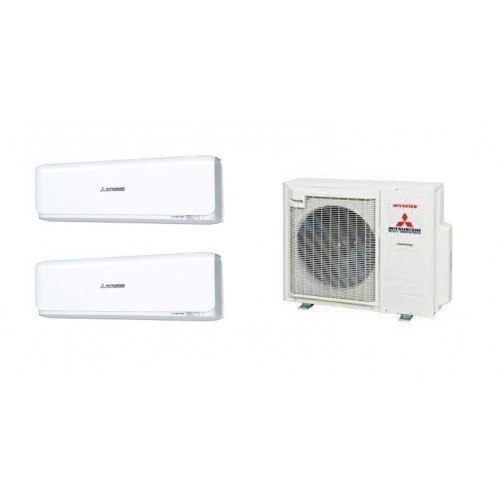 MITSUBISHI HEAVY DUTY SCM71ZMS1+SRK25ZSW+SRK50ZSW 1HP+2HP Indoor Unit+ 3HP Outdoor Unit Power Multi (Multi-Split Air Conditioner)