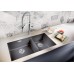 BLANCO SUBLINE 480/320-U(523585) Granite composite sink(rock grey)