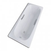 Smavit 意大利製造 Standard STD150A.GR 鋼板浴缸 1500x700x390mm 白色 (有防滑連扶手 SV-AN29)