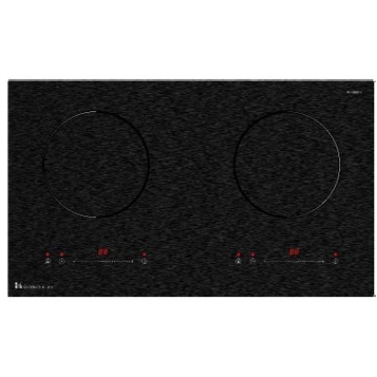 GARWOODS EC2970 2800W 73cm New Upgraded Double Induction Cooktop (French Made Panel) Half Bridge Extreme Technology 5-Year Warranty