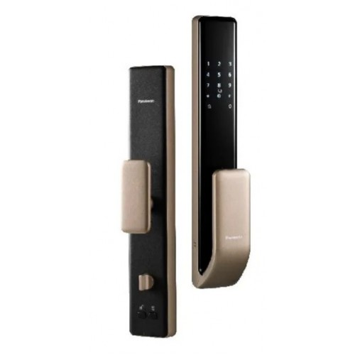 【驚喜優惠】Panasonic 樂聲 EMR4112Y-HK 推拉式把手智能電子門鎖 (金色) 【驚喜優惠】Panasonic 樂聲 EMR4112Y-HK 推拉式把手智能電子門鎖 (金色)
