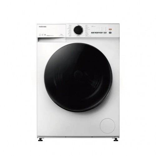 TOSHIBA 東芝 TW-T21BU80UWH(WW) 7.0公斤 1200轉 400mm超薄身變頻 前置式洗衣機 (白色)