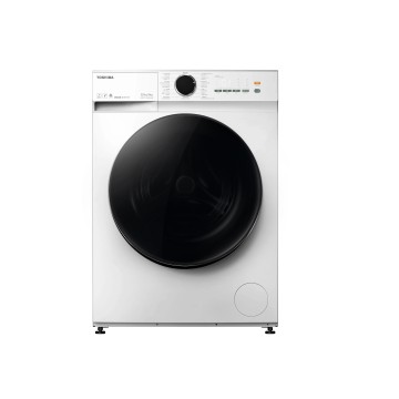 TOSHIBA TWD-T21BU95UWH(WW) (Wash 8.5Kg Dry 6kg) 1400rpm 470mm Ultra Slim Inverter Front Loading Washer Dryer (White)