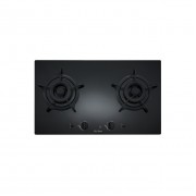 Mia Cucina TBM62GTXAM-i 76cm Smart Double Burner Built-in Town Gas Hob
