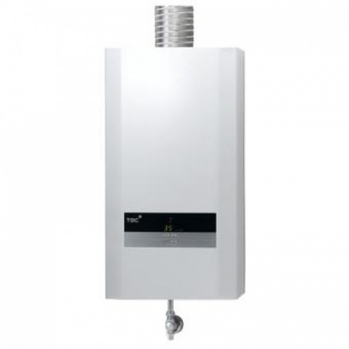 TGC TNSW130TFL-W White 13L Temperature-modulated Gas Water Heater(Top flue)