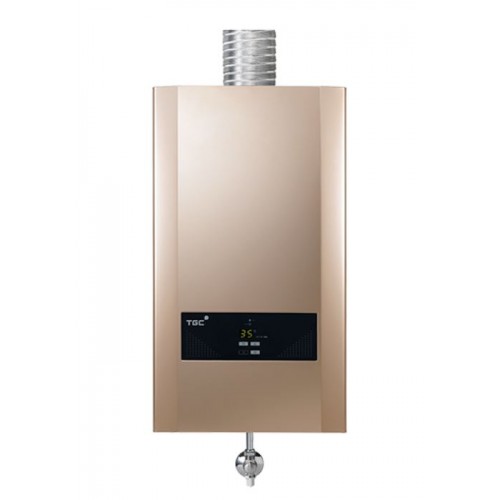 TGC TNSW160TFL-G Gold 16L Temperature-modulated Gas Water Heater(Top flue)