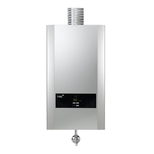 TGC TNSW160TFL-S Silver 16L Temperature-modulated Gas Water Heater(Top flue)