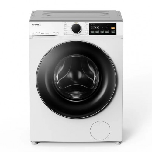 TOSHIBA TWD-T22BU95UWH(WK)-B 8.5/6kg 470mm Ultra Slim Inverter Front Loading Washer Dryer (without top cover)