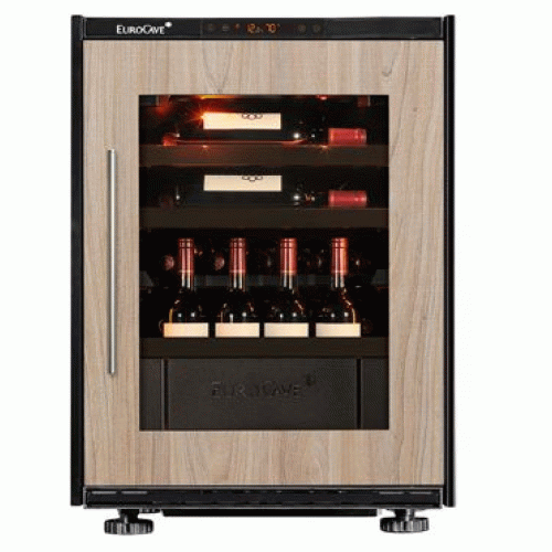 EURO CAVE V-INSP-S-2S-1S-TG Single Temperature Zone Wine Cooler (28 Bottles) (Technical Glass Door)