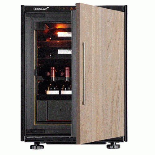 EURO CAVE V-INSP-S-2S-1S-TS Single Temperature Zone Wine Cooler (28 Bottles) (Technical Solid Door)