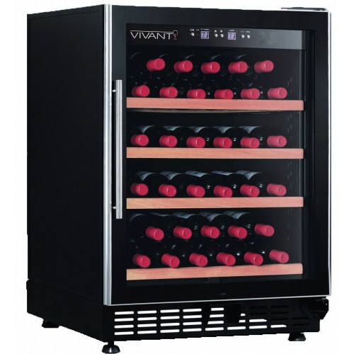 VIVANT V40MCB Single Temperature Zone Wine Cooler(42 Bottles)