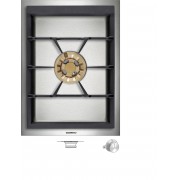 GAGGENAU VG415315SG+CKG410010 38厘米 嵌入式單頭媒氣爐配不鏽鋼旋鈕
