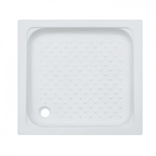 Walrus 186003 Ceramics Square Shower Tray including waste (LO-KT1118) 900x900mm white