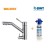 BWT WR-266AS-S-CUF Kitchen Faucet