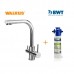 Walrus 500616WE-1 2合1濾水廚盆龍頭 配BWT Woda-Pure S-F1 812565 超能系列檯下式濾水芯 (除雜質)