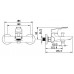 WALRUS WR-503507-CP Bath Mixer