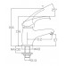 WALRUS WR-504605-CP Basin Mixer
