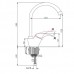 WALRUS WR-507906-CPWE-1 Kitchen Faucet