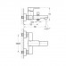 WALRUS WR-8169.D57-BN Bath Mixer