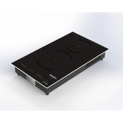ATHENS 金雅典 IC-1088 座檯/嵌入式雙頭電磁爐+電陶爐 (2800W)