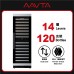 AAVTA AWC123D 338L Double Temperature Zone Wine Cooler (120 Bottles)