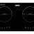 ZANUSSI ZIC-9289BK 71cm 2800W Built-in 2-zones Induction Hob(Black)