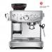 BREVILLE BES876BSS Espresso Machine Free gift: BES001BSS The Knock Box Mini Grinds Bin
