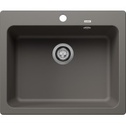 BLANCO NAYA 6(527311) 花崗岩合成單槽鋅盤(火山灰色)
